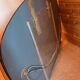 Brown smoked glass wall mirror - sconces & shelf - Italian design 1