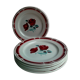 6 dessert plates