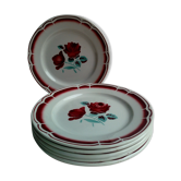 6 dessert plates