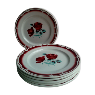 6 dessert plates