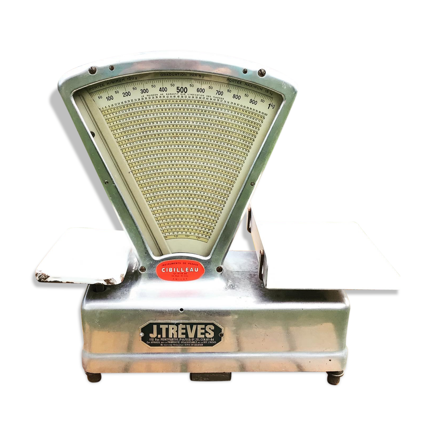 Balance d’épicier ou de boucher 1950