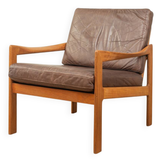 Fauteuil des années 60 par Illum Wikkelsø