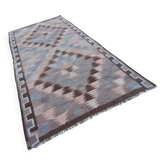 Tapis Kilim turc vintage tissé main