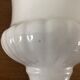 Vase Médicis blanc en porcelaine de Bruxelles