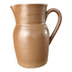 Stoneware pitcher from Berry, traditional French pottery.