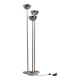 1970s Lamperti 3-Column Chrome Floor Lamp space age Italian Design