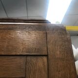 Wardrobe - Vintage solid oak pendant 1950