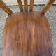 Curved wooden bistro chair Luterma 1950