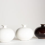 Set of three ceramic vases Pino Spagnolo for Sicart 70s