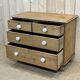 English dresser XIXth fir with its white porcelain buttons