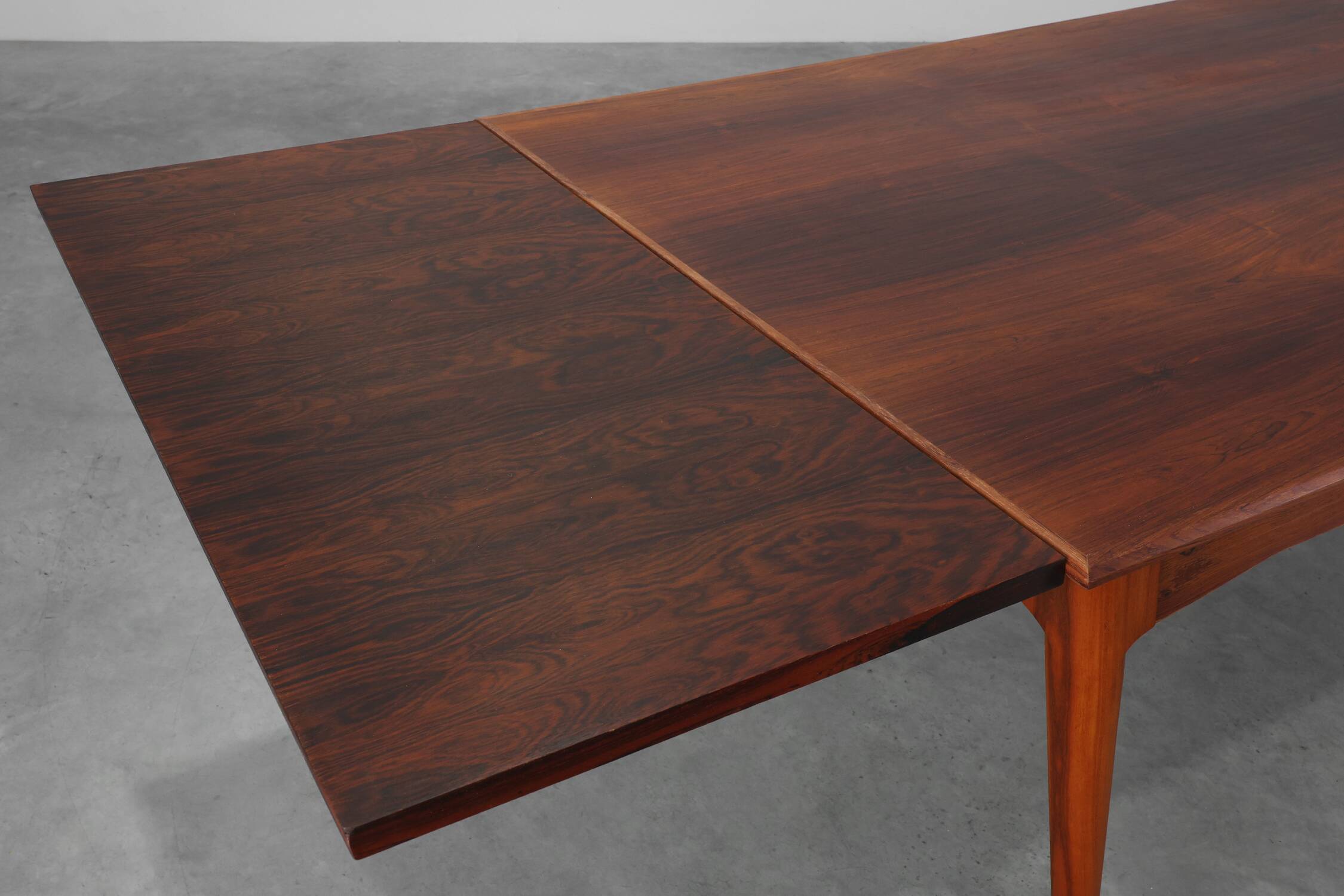 Mid-Century Teak Extendable Dining Table, Belgium 1960s