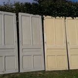 Paire de portes coulissantes 100.8x234cm anciennes
