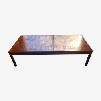 Table basse vintage Danemark 1970