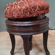 Tabouret de piano Napoleon III