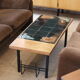 Table basse brésilienne signée Zoltan Vertes, années 50