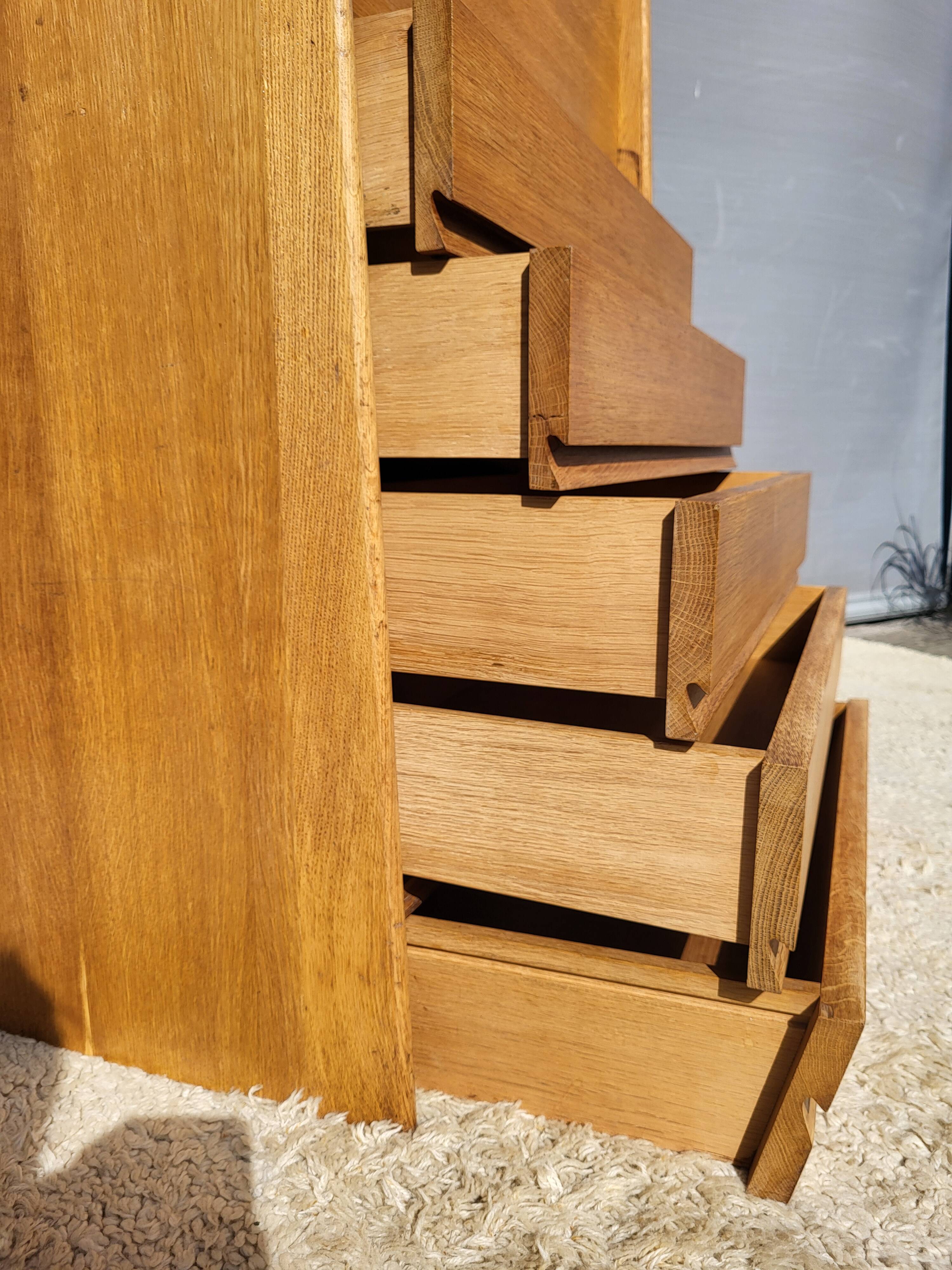 Meuble d'étudiant asymétrique Meyssignac Décorateur, 1950