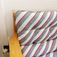 Fauteuil scandinave en pin massif 1970