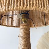Bohemian lamp in rope