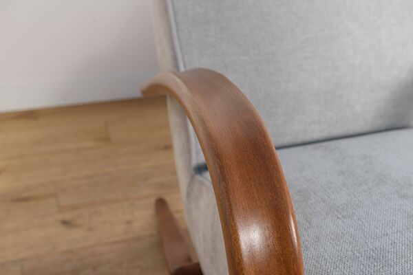 Fauteuil modèle H-269 par Jindřich Halabala pour Up Závody, Tchécoslovaque.