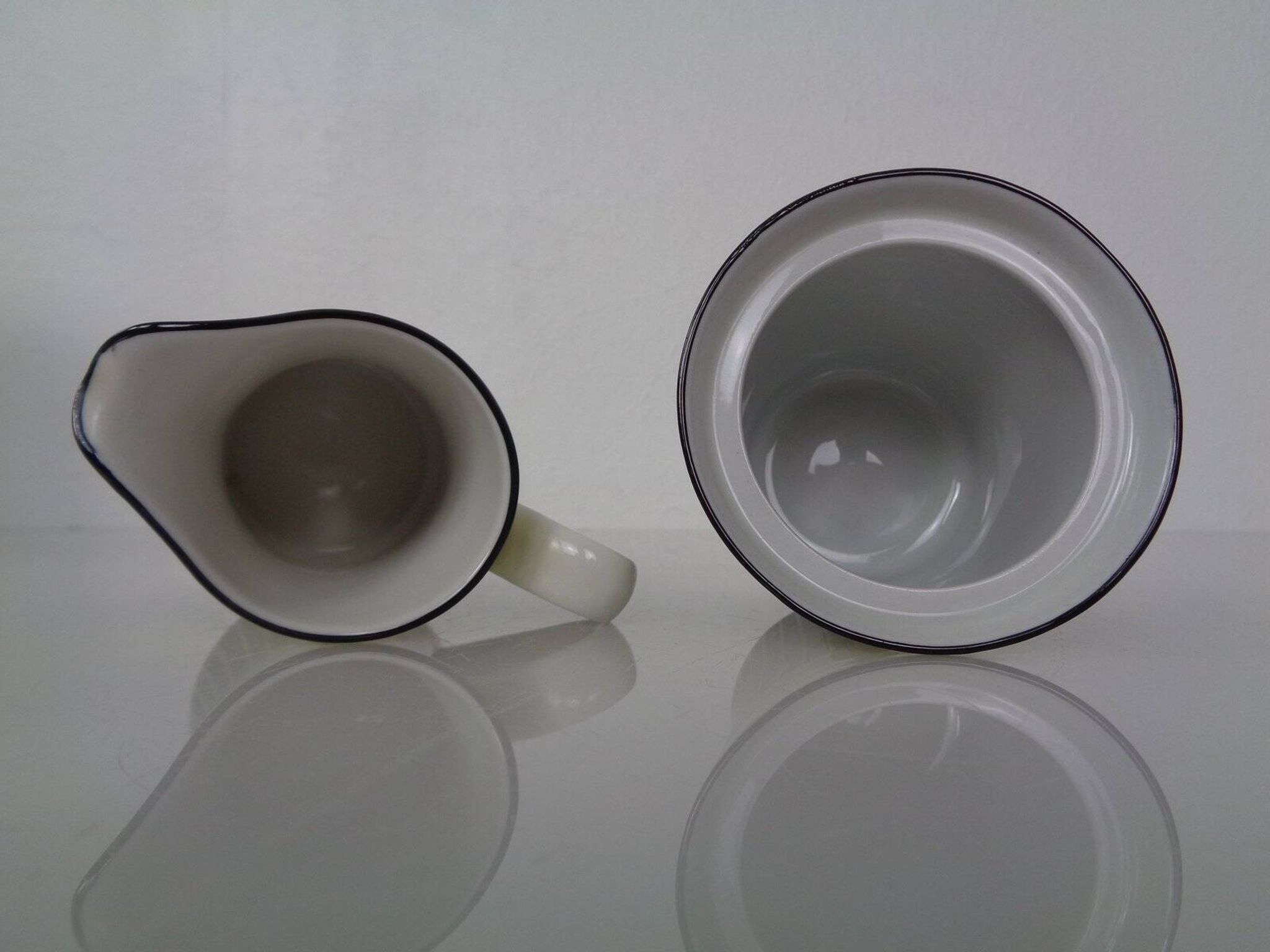 Coffee service for 6 from Vokstedt, Germany, 1950s, set of 17.