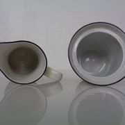 Coffee service for 6 from Vokstedt, Germany, 1950s, set of 17.