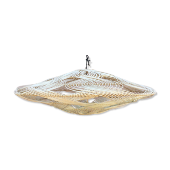 XXL rattan pendant light Natural rattan light