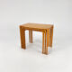 Tables gigognes de Rex Raab pour Wilhelm Renz, années 1960