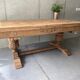 Table de ferme monastère décapée extensible 300 cm