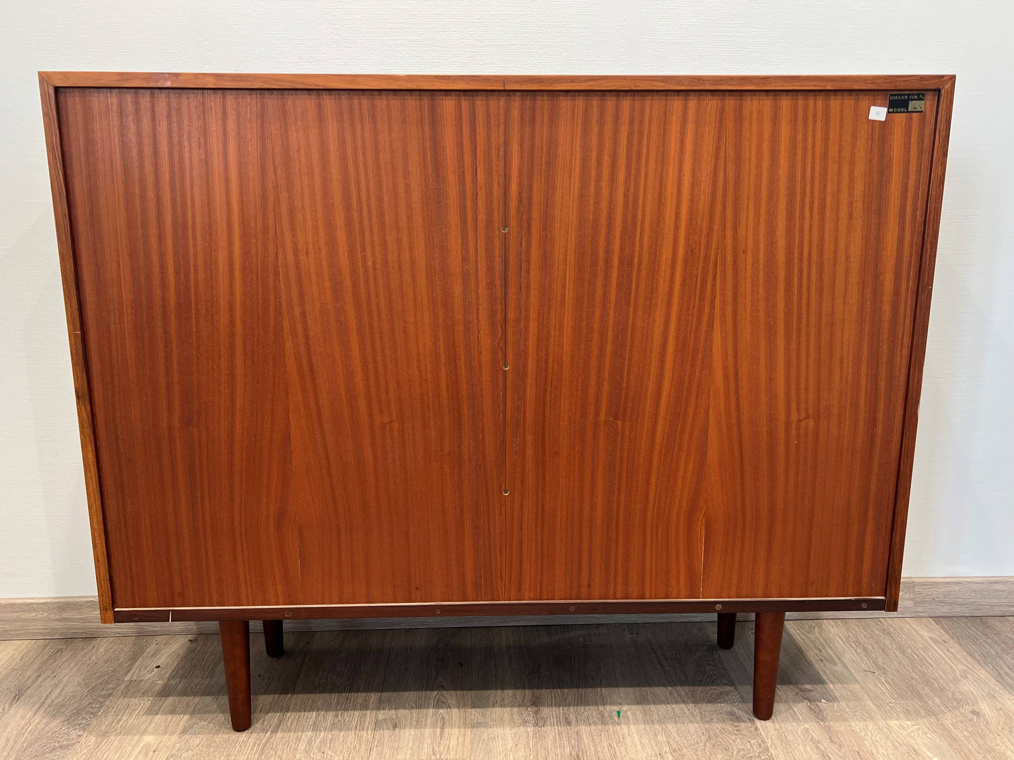 Bookshelf made of rosewood by Omann Junior Denmark