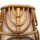 Set of 3 rattan lamps from the 1960s France