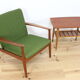 Scandinavian side table, in teak, by Alberts Tibro.