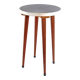 Fifties vintage formica and teak side table or plant stand