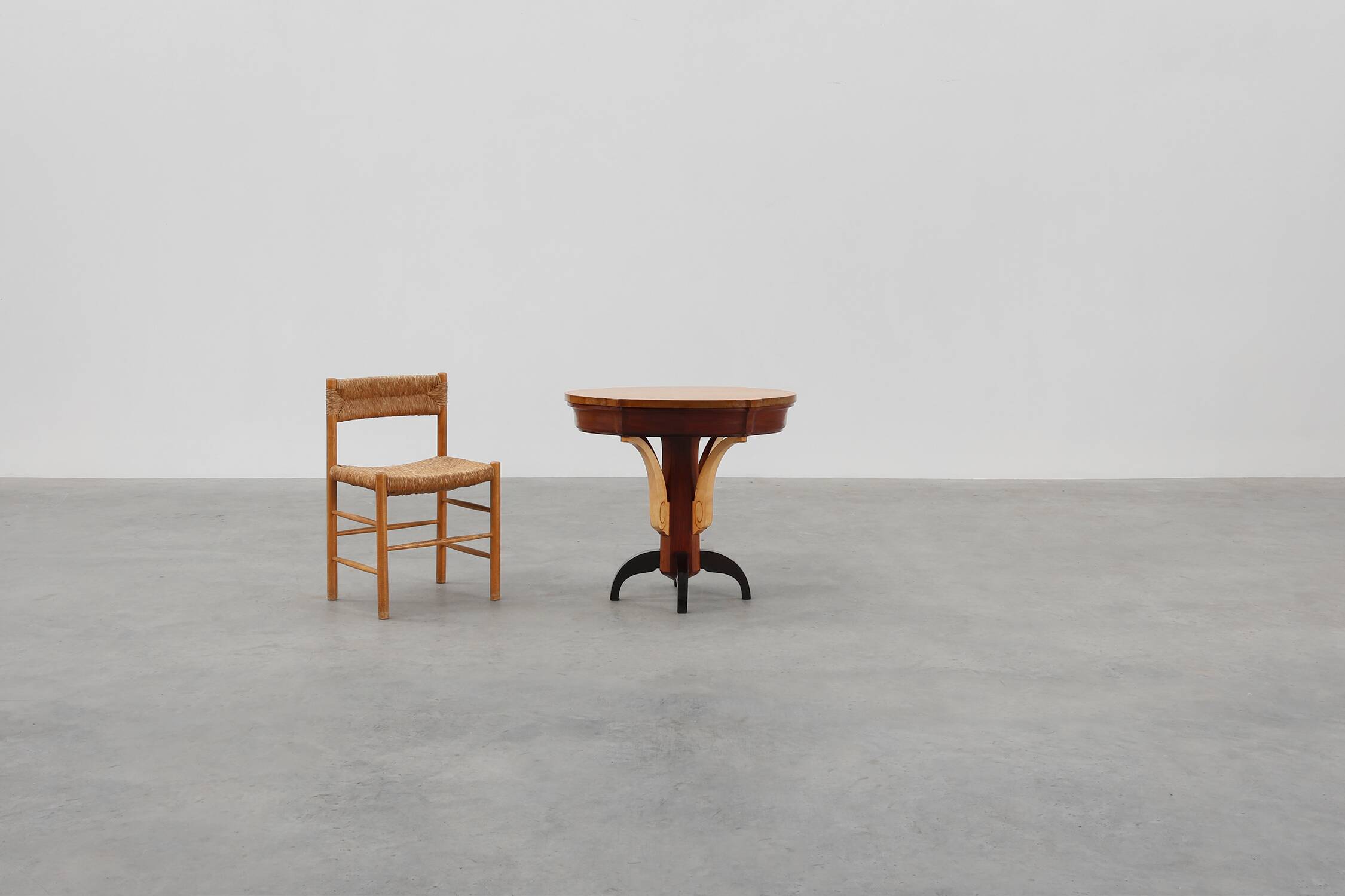Art Deco side table in wood, France ca. 1930