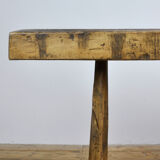 Vintage oak butcher's table 1920