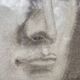 Pencil drawing of a bust
