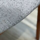 Set of 6 Danish “Knife Chairs” by K.S, 1960s