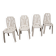 Set of 4 Samba chairs, manufactured by Henry Massonnet, designed by Pierre Paulin