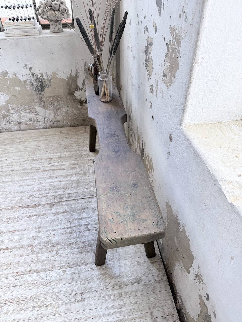 Banc console établi 1950