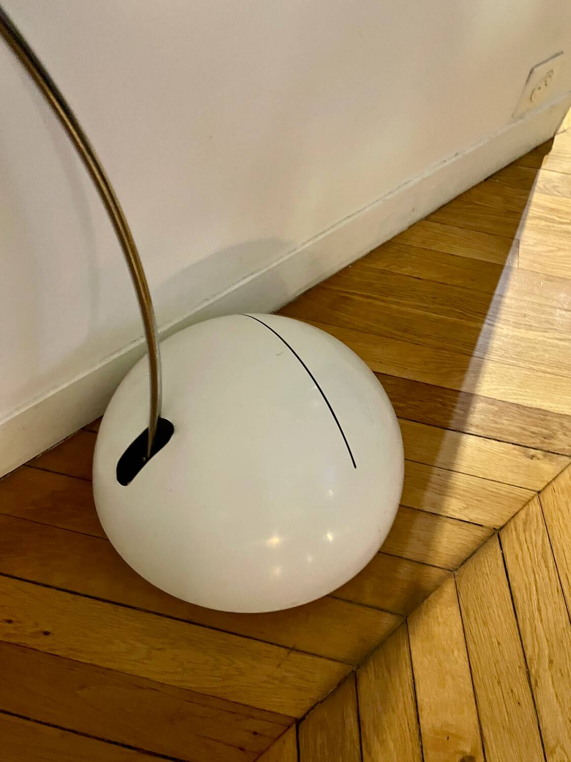 Modern Italian Coupé 1159 wall lamp by Joe Colombo for O-Luce, 1970s