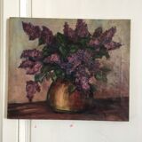 Painting oil XIX ieme