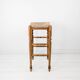 Tabouret de bar Mid Century Tabouret rustique Vintage Jonc tressé Jonc Tabo