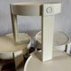 4 flair nesting tables for prisunic space age 70s white plastic