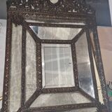 Louis XIV style mirror with glazing beads