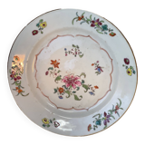 Porcelain plate Company of the Indies