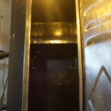 Industrial locker room three doors