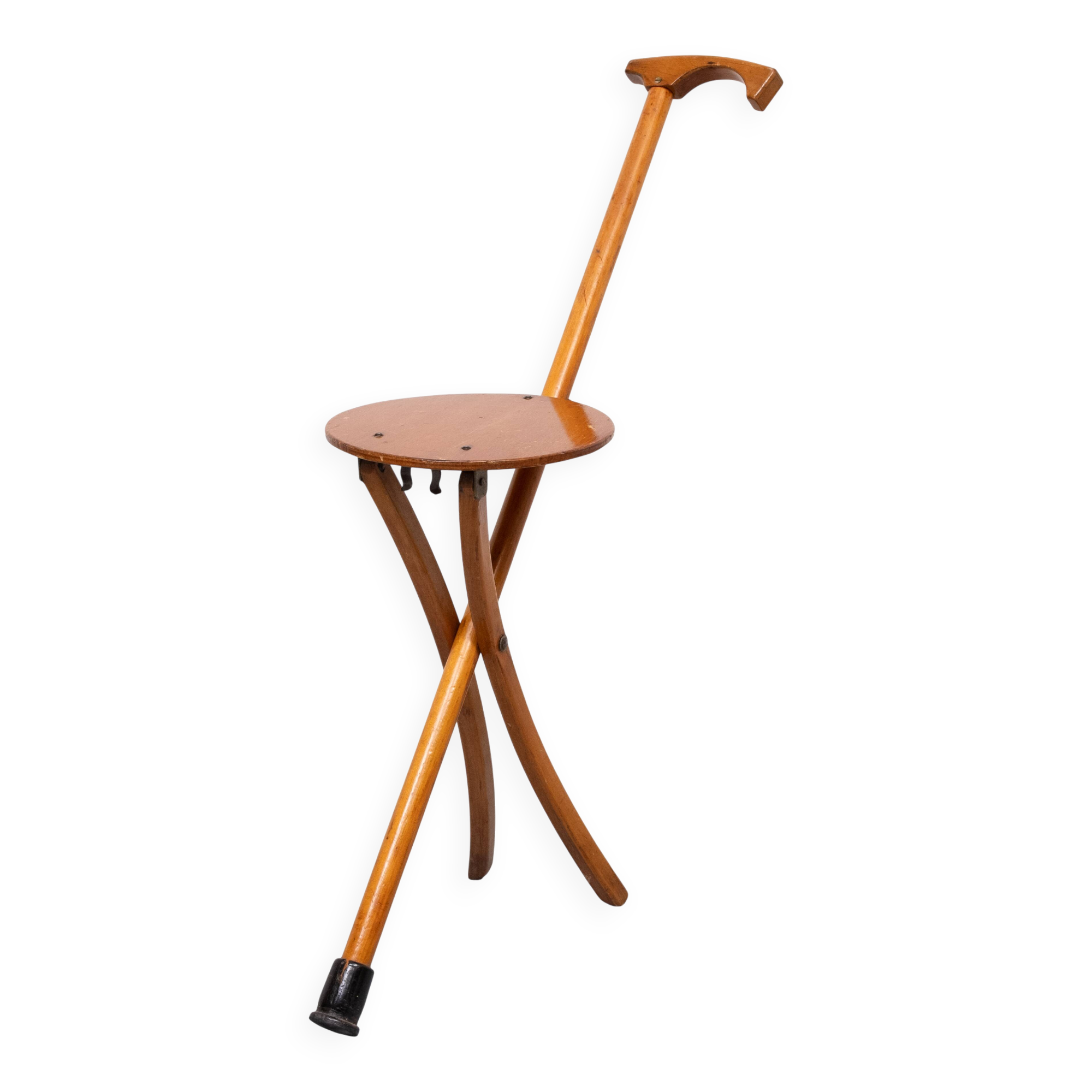 A Finnish folding chair designed for the 1952 summer Olympics in Helsinki.