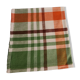 12 serviettes de table à carreaux vintage