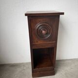 Dudouyt bedside table, oak, 1940.
