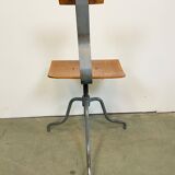 Industrial Factory Swivel Chair, 1960s