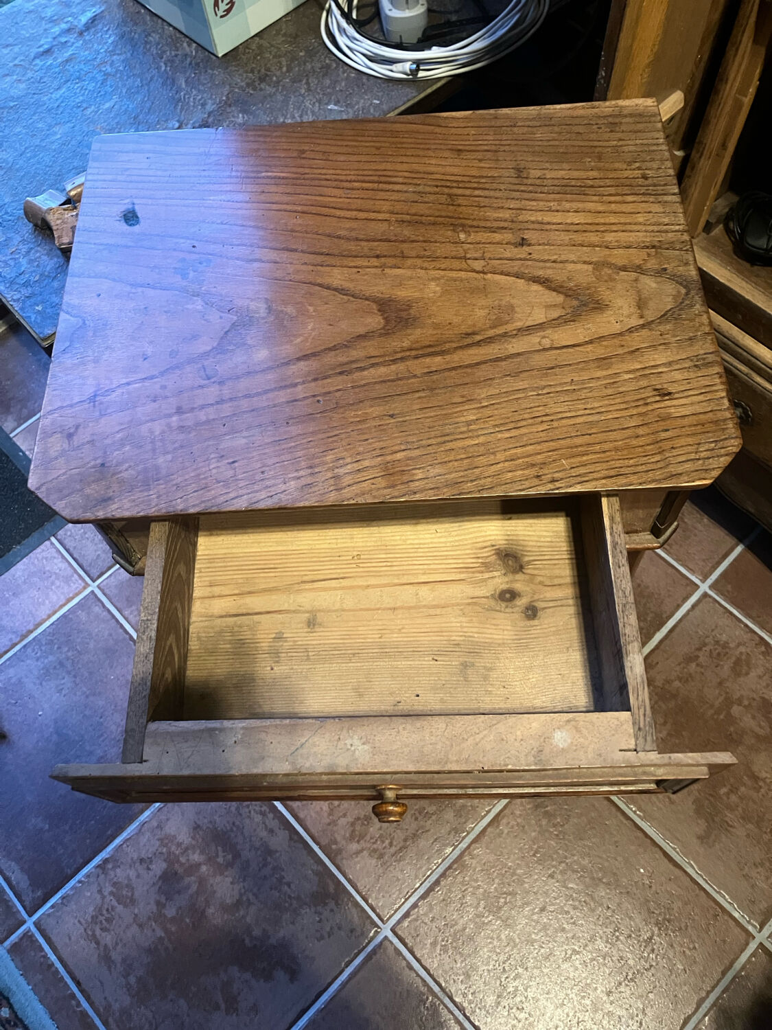 Small Louis Philippe bedside table